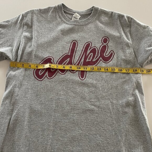 Gildan Alpha Delta Pi Shirt Womens Medium ADPI T-Shirt Sorority - Picture 6 of 11